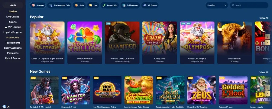 Lucky dreams casino