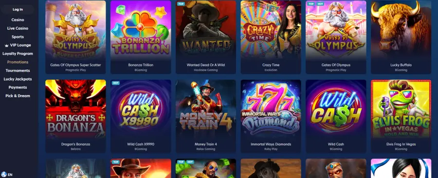 Lucky dreams casino official